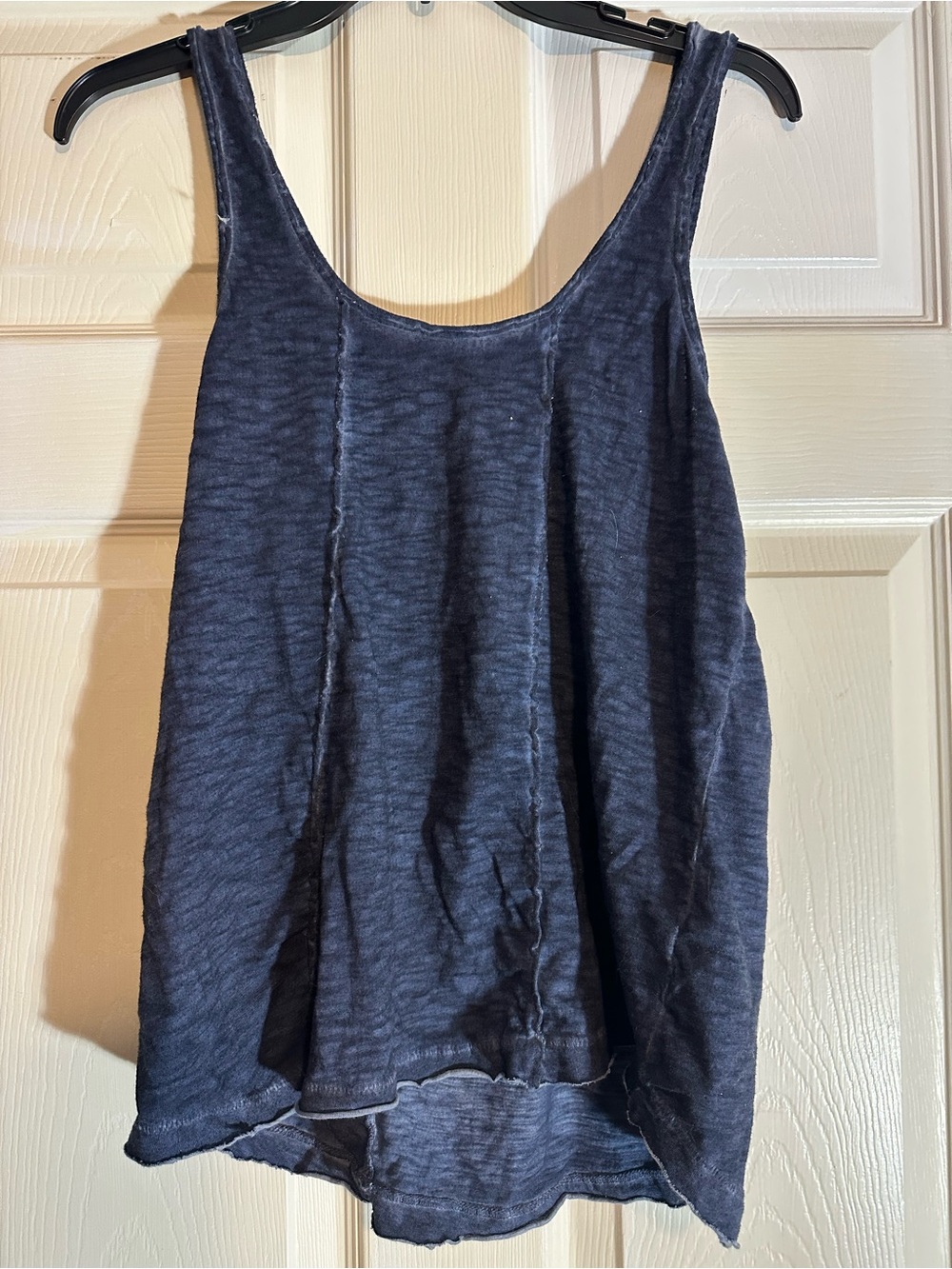 Melrose and Market Navy Scoop Neck Tank Top